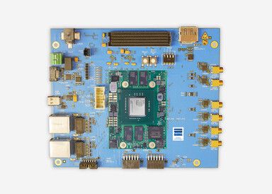Embedded Vision Mainboard mit XU9-FPGA-Modul von Enclustra hema Mainboard mit Enclustra FPGA-Modul