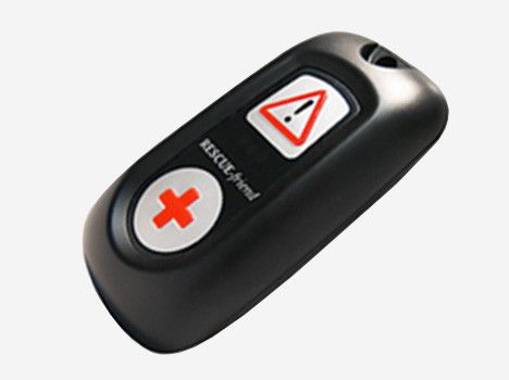 Tragbarer Notruf und Sicherheitsmelder mit GPS und SIM-Karte Tragbarer Notruf und Sicherheitsmelder mit GPS und SIM-Karte