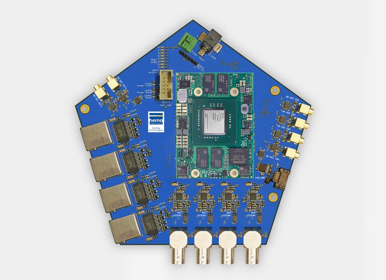 Use-Case Video-Distribution-Unit Platine