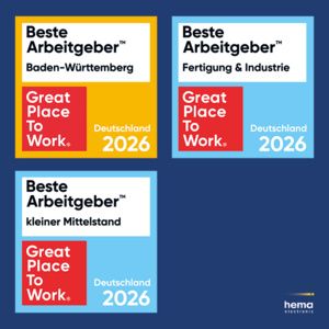 hema electronic GmbH erhält wiederholt Great Place To Work ® Qualitätssiegel. Great Place to Work Siegel