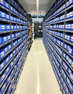 hema electronic components warehouse for prototype and series production