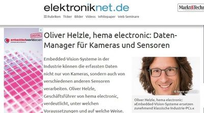 Foto Artikel auf elektroniknet.de 2021-02